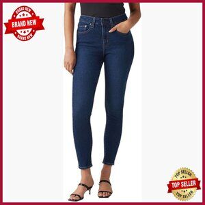 Plus Size High Rise Skinny Jeans Stretch Material Figure Hugging Fit